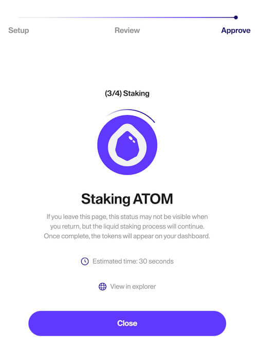 Как вывести и продать ATOM, если он в стейкинге?