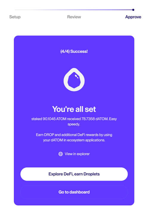 Как вывести и продать ATOM, если он в стейкинге?
