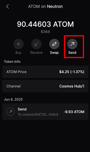Как вывести и продать ATOM, если он в стейкинге?
